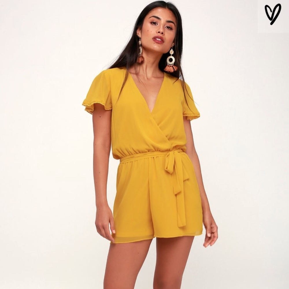 Mustard romper